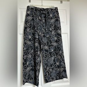 Sanctuary wide leg crop, size 26